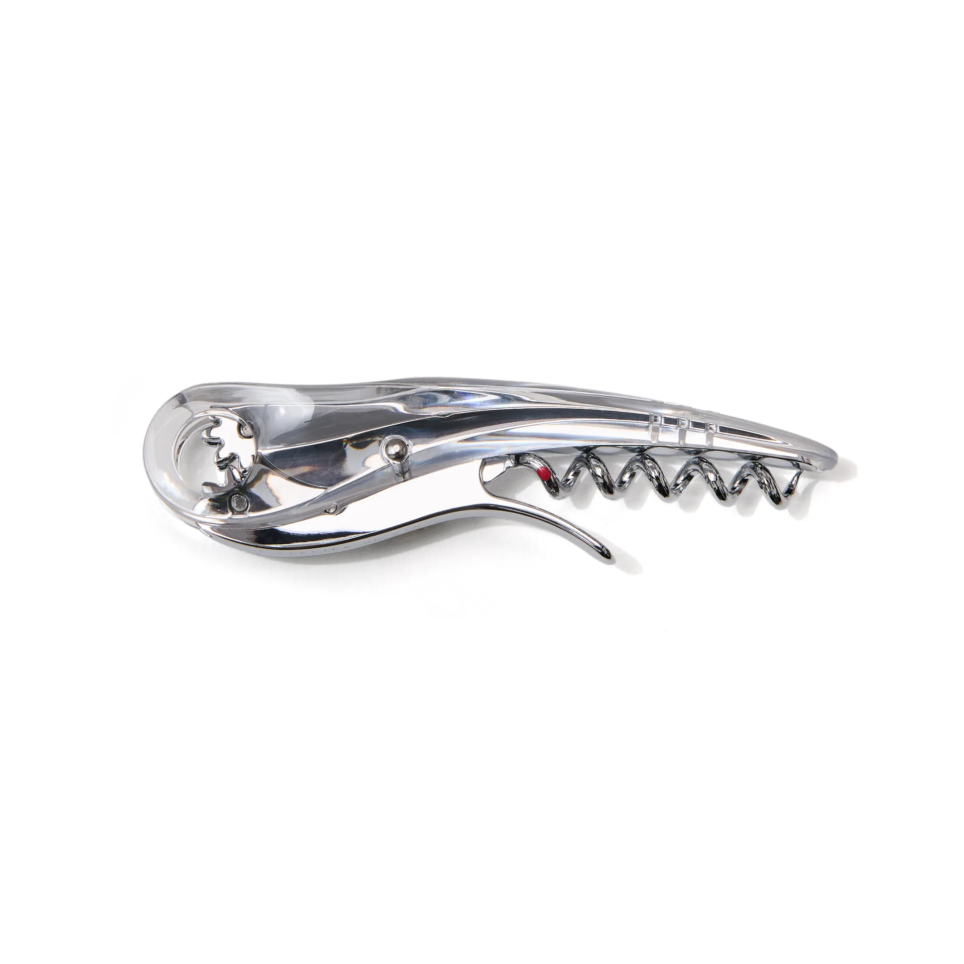 Soft machine crystal wine opener, Silver L'Atelier du Vin