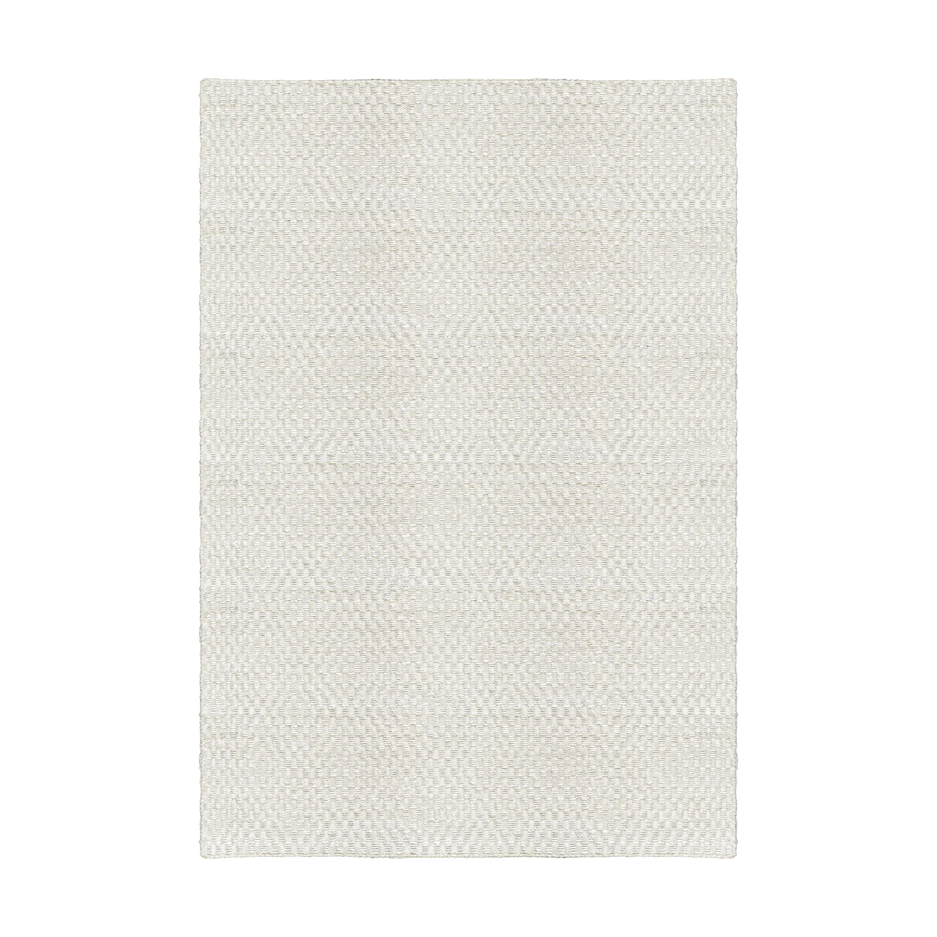 Barley jute rug, Bone white, 140x200 cm Layered