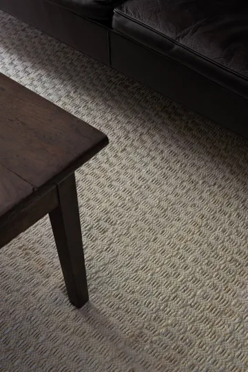 Barley jute rug - Bone white, 140x200 cm - Layered