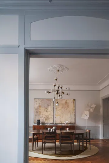 Erik Bratsberg Lozza wool rug - Olive, 210x270 cm - Layered