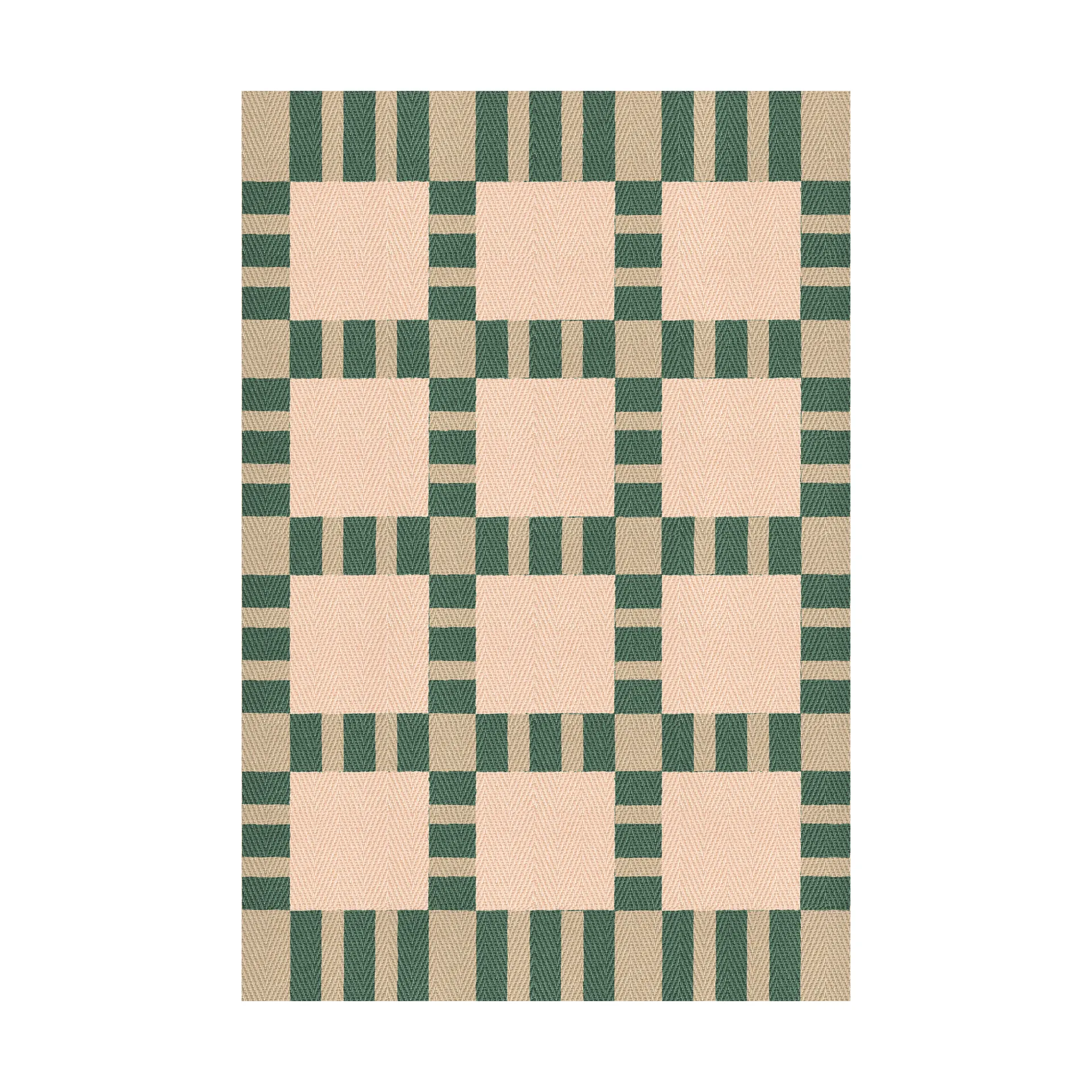 Evelina Kroon jute rug 200x300 cm, Korean chives Layered