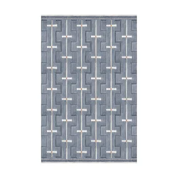Johanna wool carpet - Blue sky. 180x270 cm - Layered