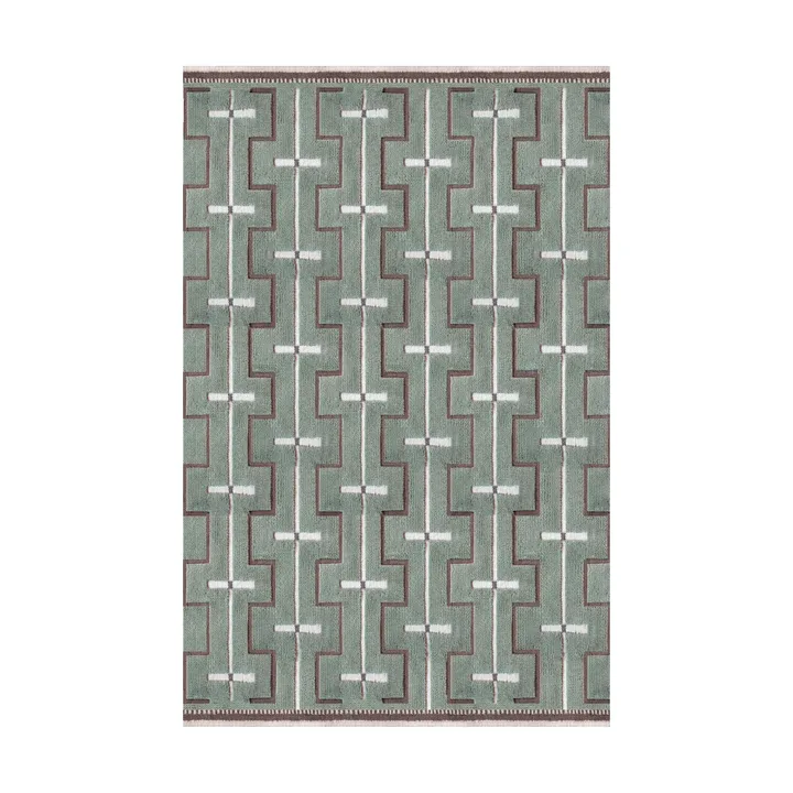 Johanna wool carpet - Sage, 200x300 cm - Layered