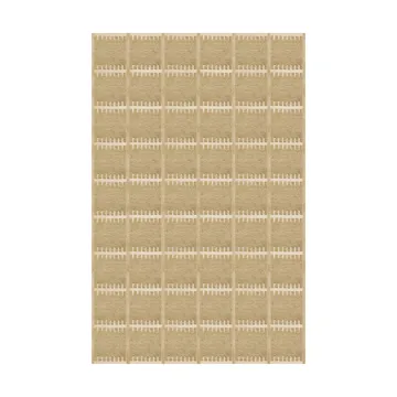 Lilly wool carpet - Mustard. 180x270 cm - Layered