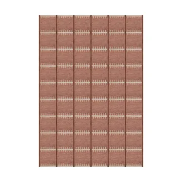 Lilly wool carpet - Rust, 250x350 cm - Layered