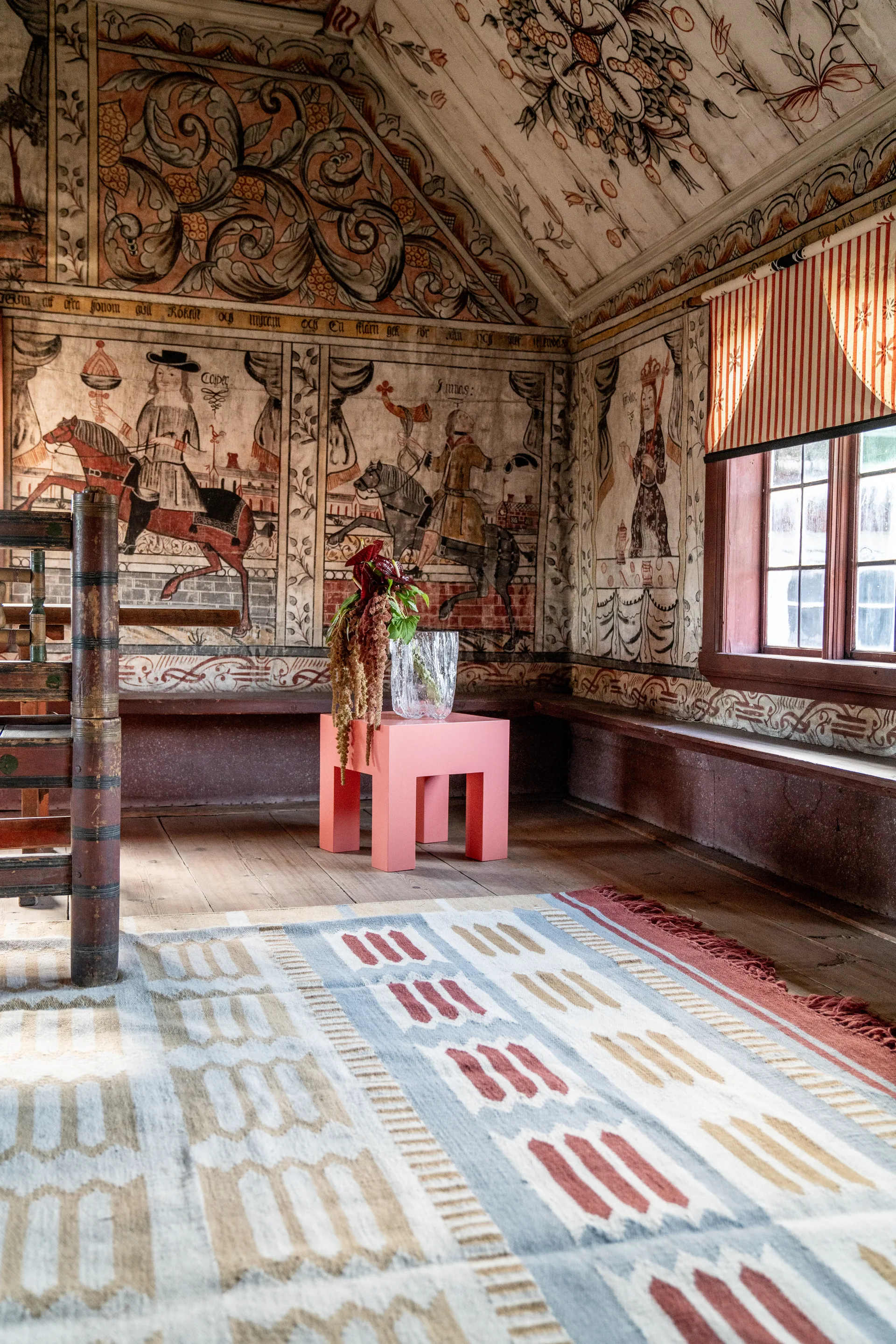 Röllakan Hilma wool carpet, Meadow, 140x200 cm Layered