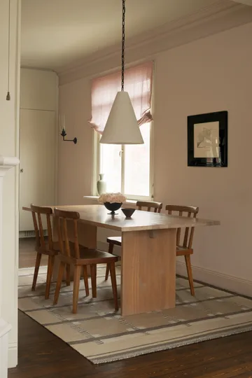 Röllakan Ruth wool rug - Almond, 250x350 cm - Layered