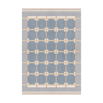Röllakan Ruth wool rug - Summer sky, 250x350 cm - Layered