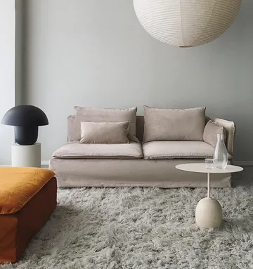 Shaggy rug 180x270 cm - Mocha mix - Layered