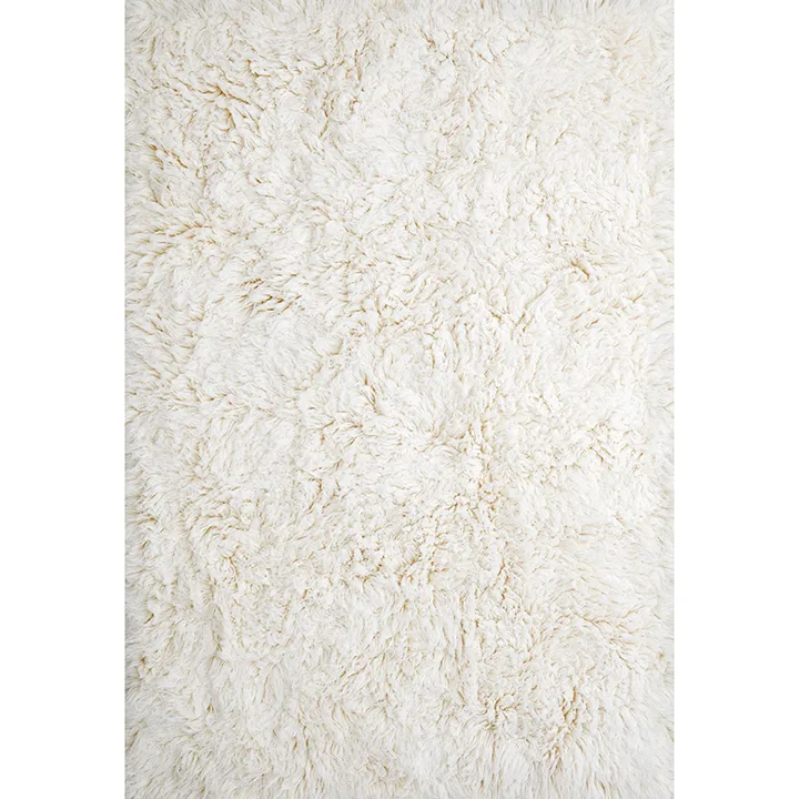 Shaggy rug 250x350 cm - Bone white - Layered