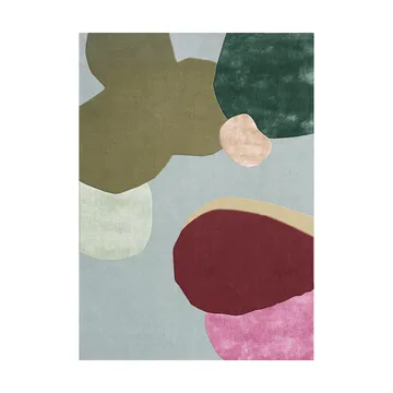 Sleeping Flower wool carpet - 140x200 cm - Layered