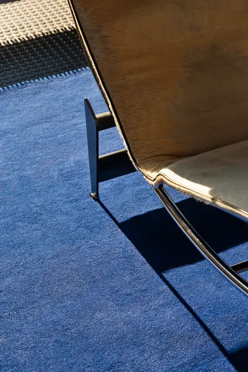 Solid Wool wool rug - Dark blue, 200x300 cm - Layered