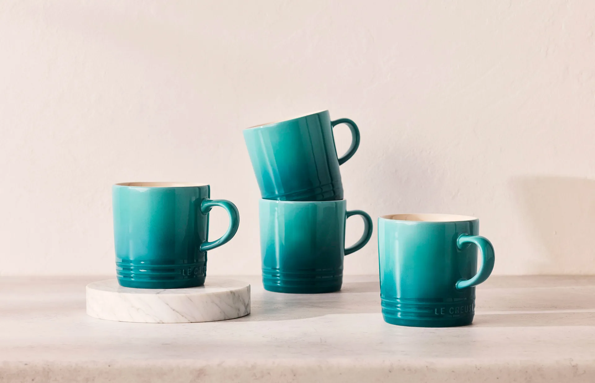 Le Creuset coffee mug 20 cl, Bleu Riviera Le Creuset