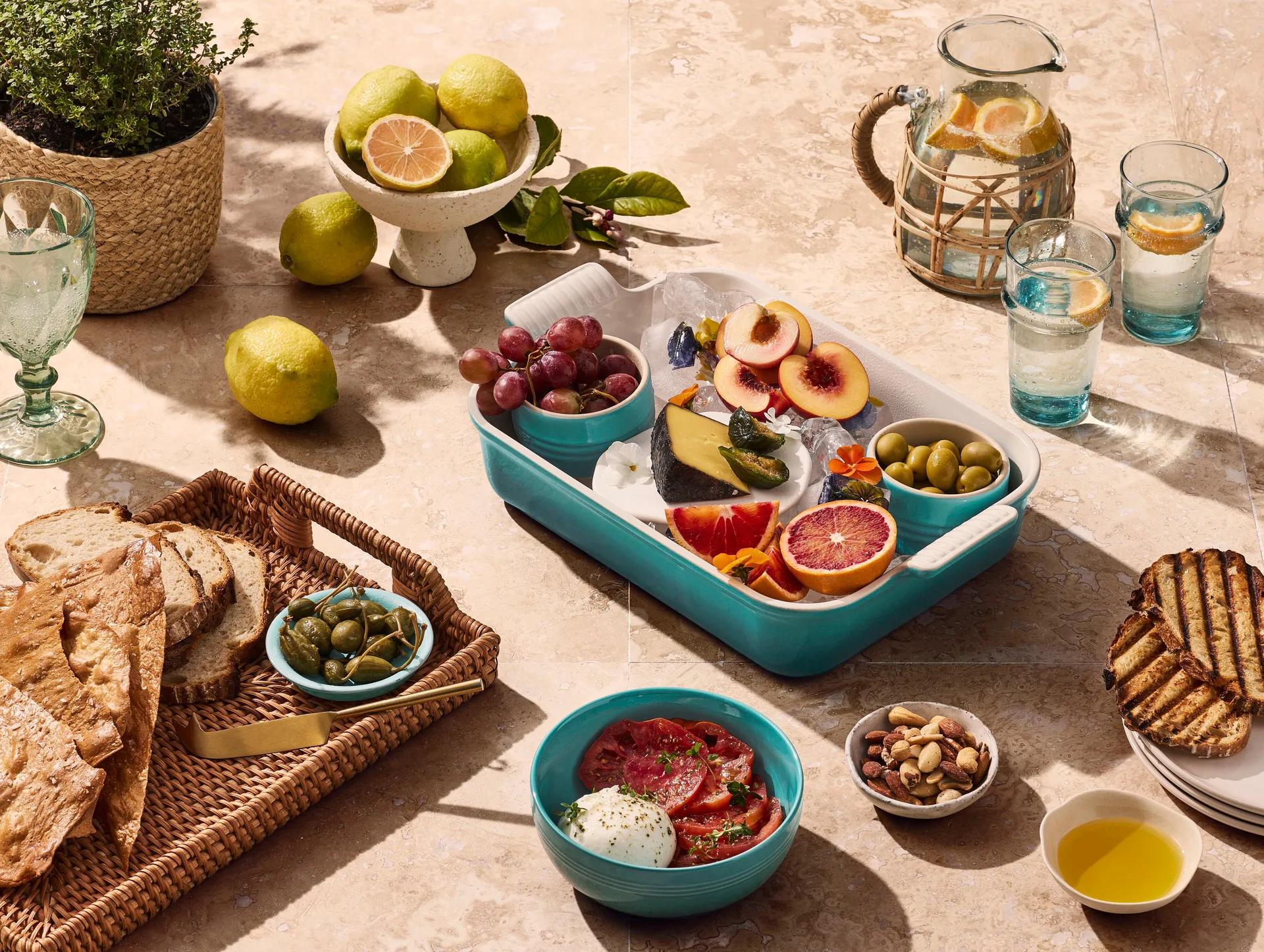Le Creuset Signature deep plate 16 cm, Bleu Riviera Le Creuset