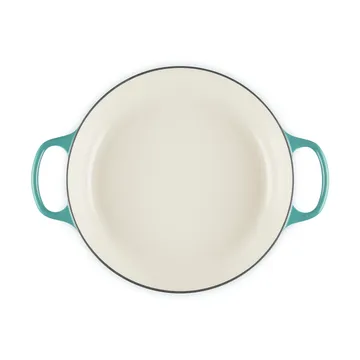 Signature shallow casserole 3.5 l - Bleu Riviera - Le Creuset