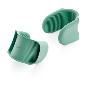 Lékué flexible mini oven mitts, 2-pack - Green - Lékué