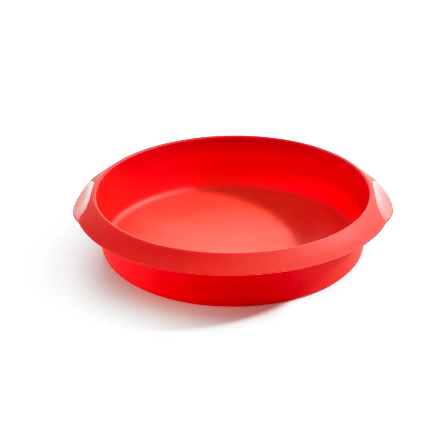 Lékué round cake mold silicone 20 cm, Red Lékué