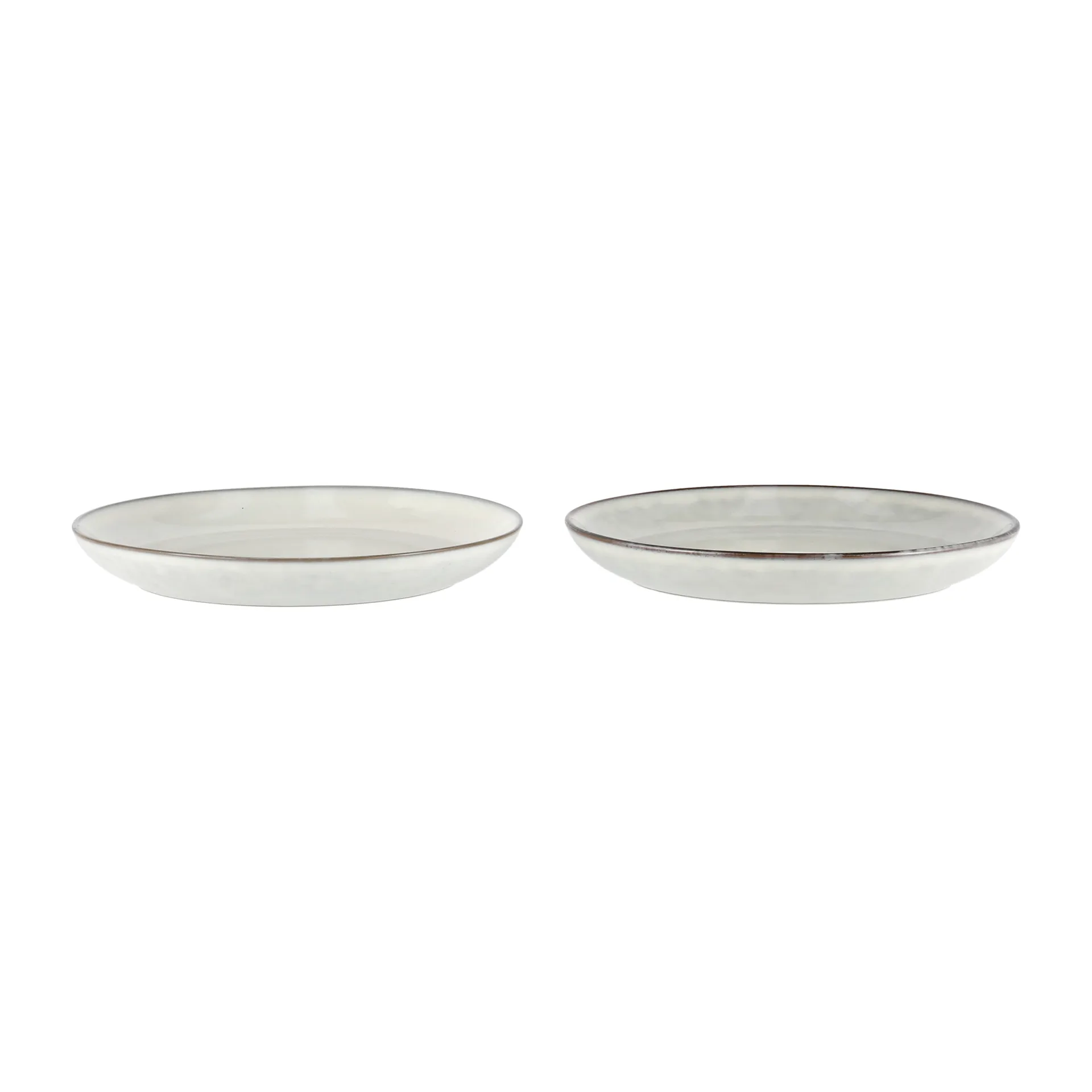 Amera plate white sands, Ø20.5 cm Lene Bjerre