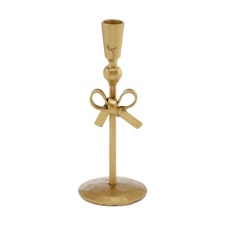 Imelia candle holder - Gold-coloured, Ø5.5xH14.5 cm - Lene Bjerre