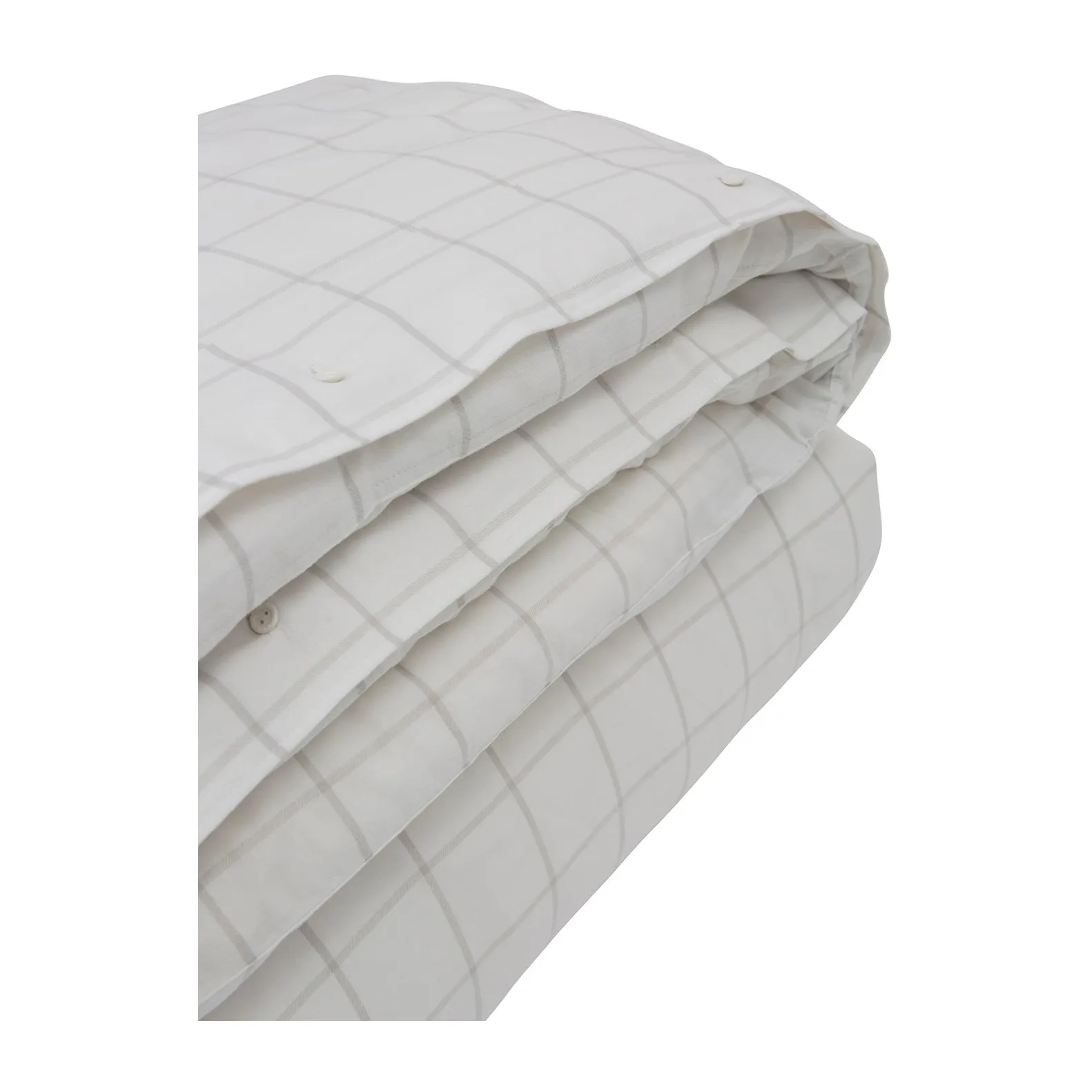 Hotel Light Flannel duvet cover 150x210 cm, White-light beige Lexington