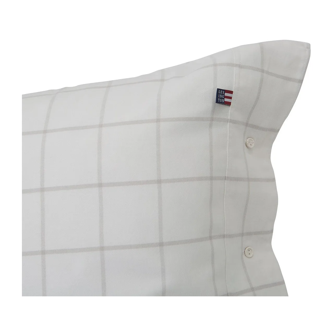 Hotel Light Flannel pillowcase 50x60 cm, White-light beige Lexington