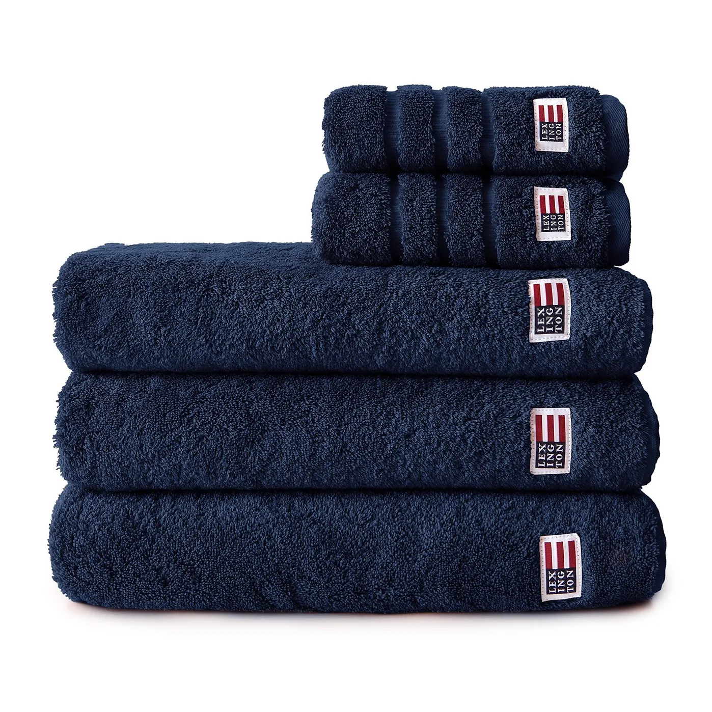 Icons Original bath towel 100x150 cm, navy Lexington