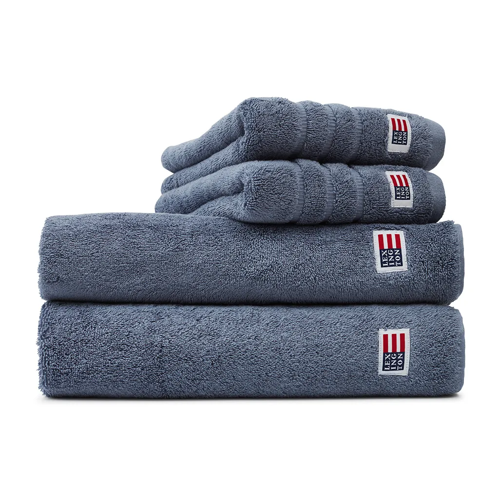 Icons Original towel 30x50 cm, Steel Blue Lexington