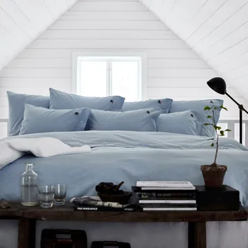 Icons Pin Point pillowcase 50x60 cm - blue - Lexington