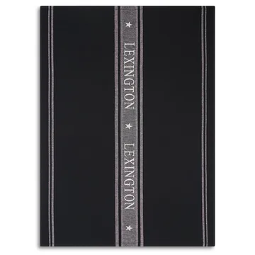 Icons Star kitchen towel 50x70 cm - black-white - Lexington