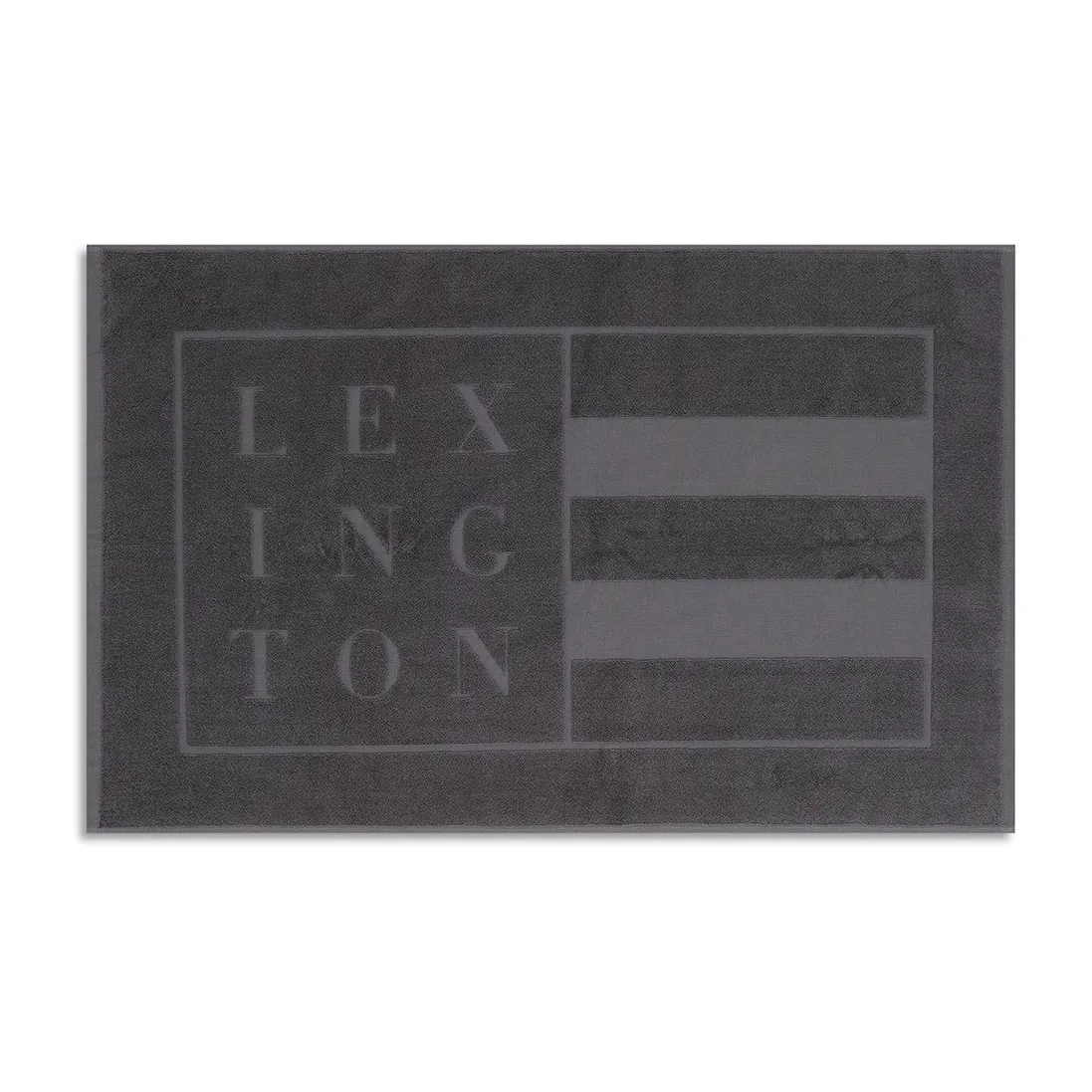 Lexington Hotel bathroom rug 60x90 cm, Dark gray Lexington