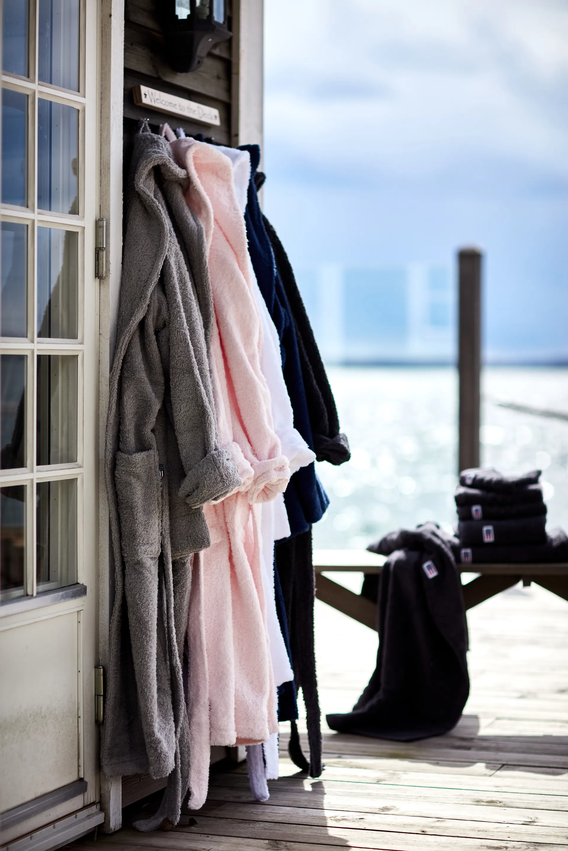 Lexington Original bathrobe M, grey Lexington