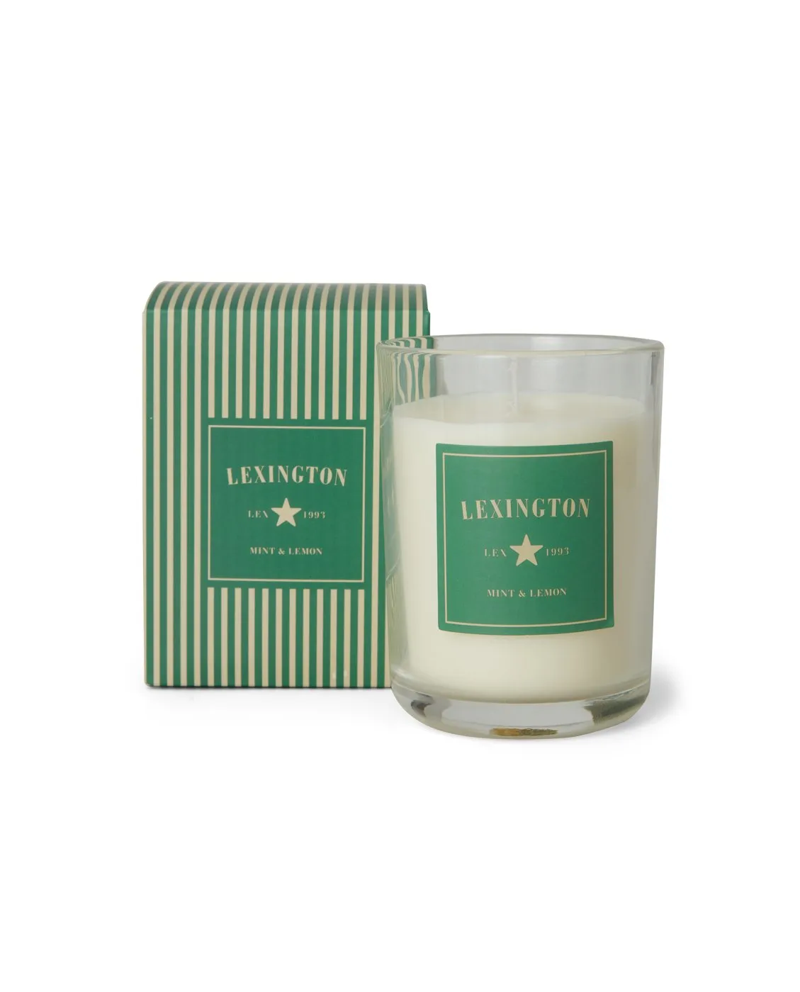 Scented candle, Mint & lemon Lexington