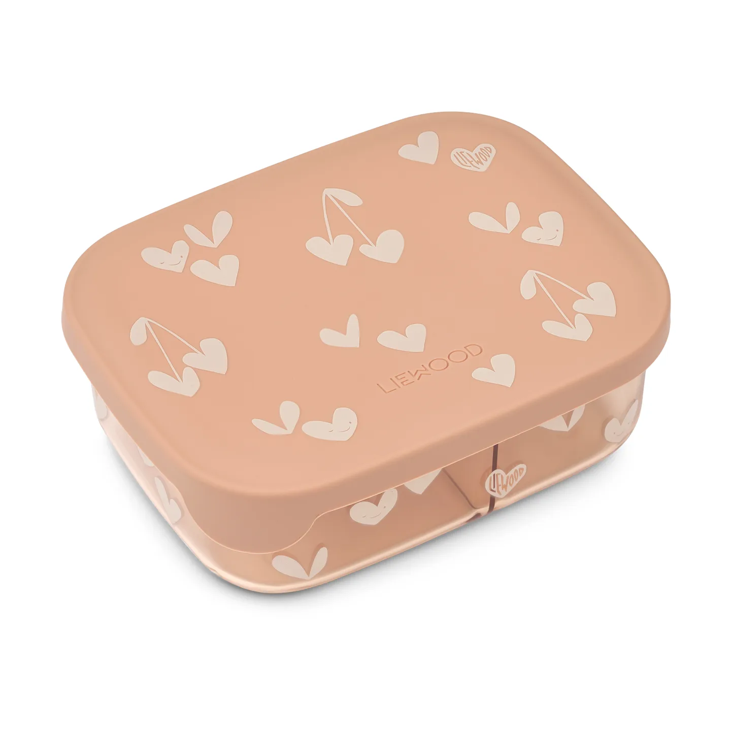 Arthur Tritan lunch box 13.5x17 cm, Sweethearts-pale tuscany Liewood