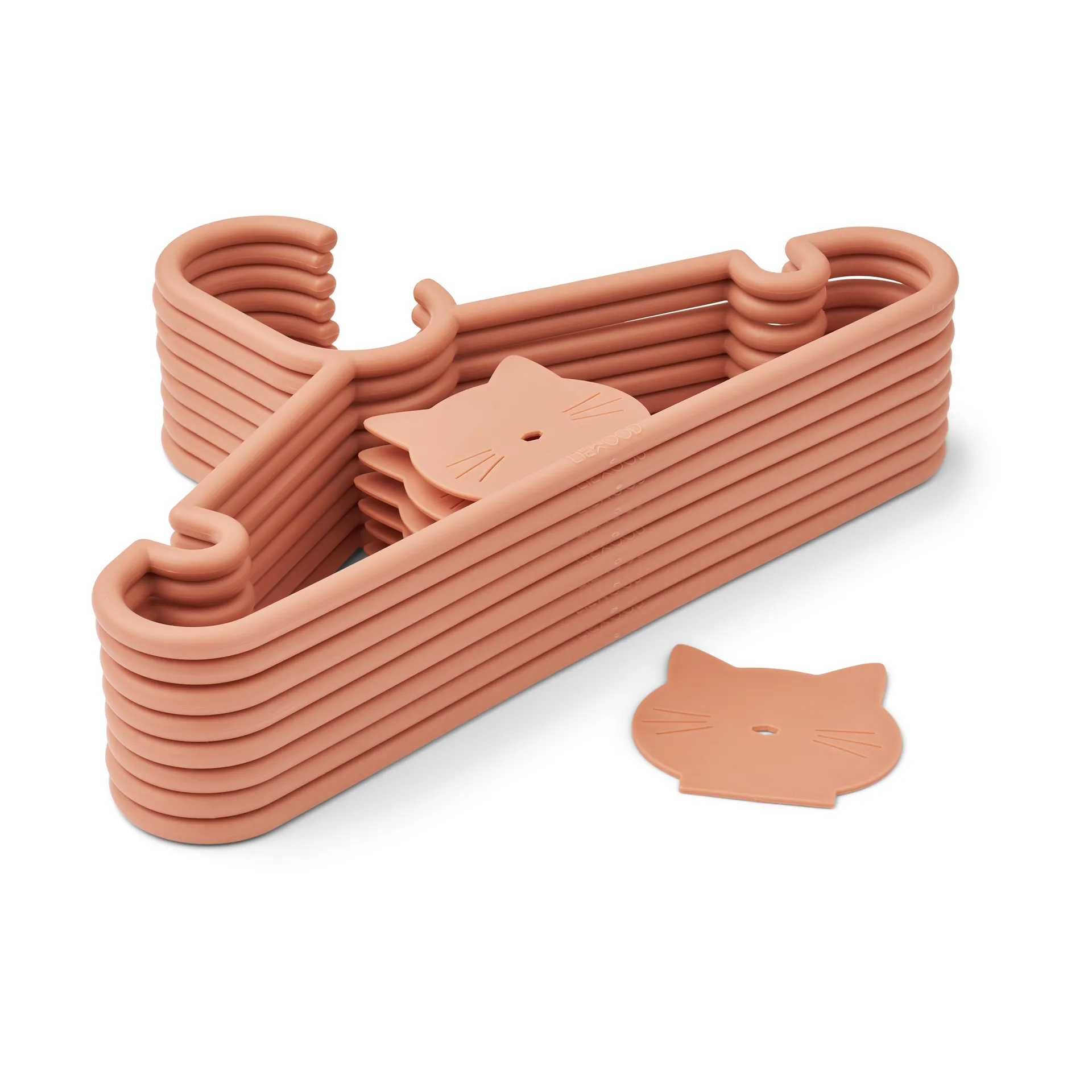 Falton cat hanger 8-pack, Tuscany rose Liewood