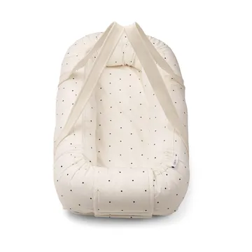 Gro printed babynest - Classic dot creme de la creme - Liewood