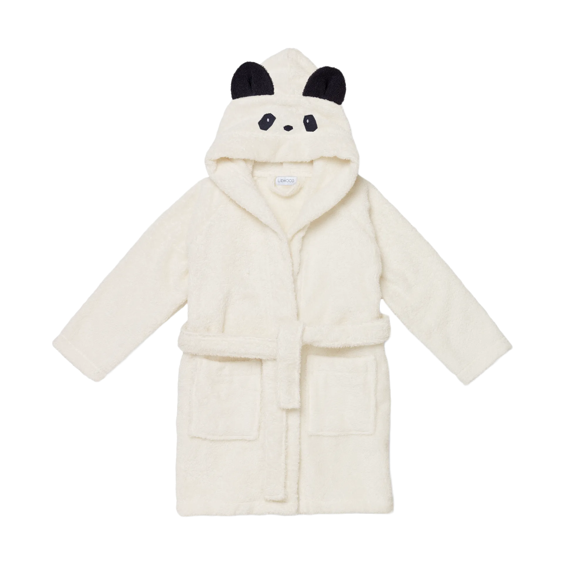 Lily bathrobe, Panda cream de la cream, 3-4 years Liewood