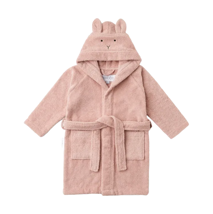 Lily bathrobe, Rabbit rose - 7-8 years - Liewood