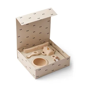Mileah baby mealtime set - Apple blossom - Liewood