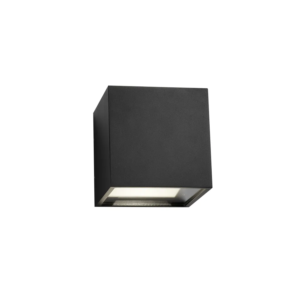 Cube XL Up/Down wall lamp, Black Light-Point