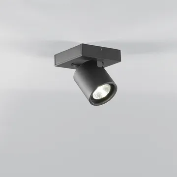 Focus Mini 1 wall and ceiling lamp - Black, 2700 kelvin - Light-Point