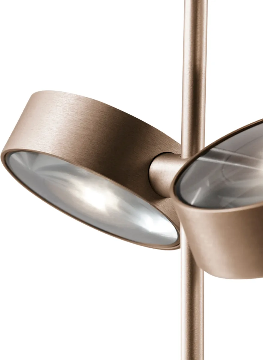 Orbit floor lamp, Rose gold Light-Point