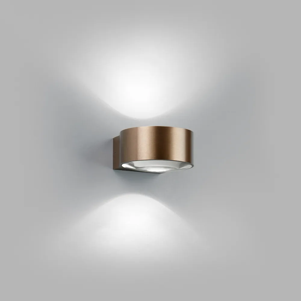 Orbit W1 wall lamp, Rose gold, 2700 kelvin Light-Point