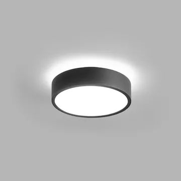 Shadow wall and ceiling lamp - Black - Light-Point