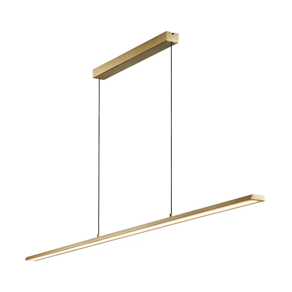 Slim S1800 pendant, Brass Light-Point