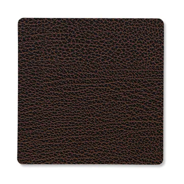 Bull coaster square - brown - LIND DNA
