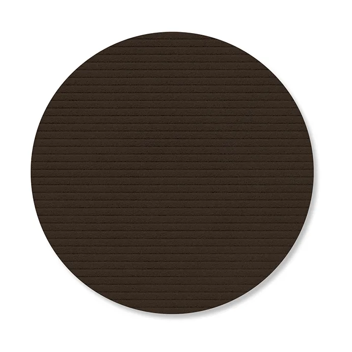 Corduroy coasters, Hazel, circle LIND DNA