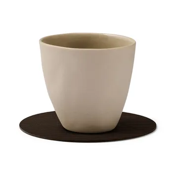 Corduroy coasters - Hazel, circle - LIND DNA
