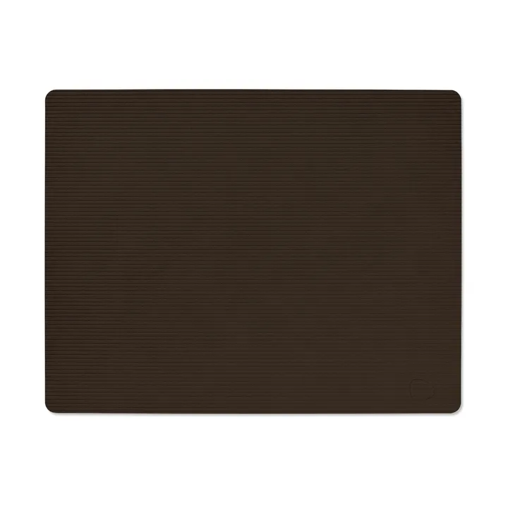 Corduroy placemat square L - Hazel - LIND DNA
