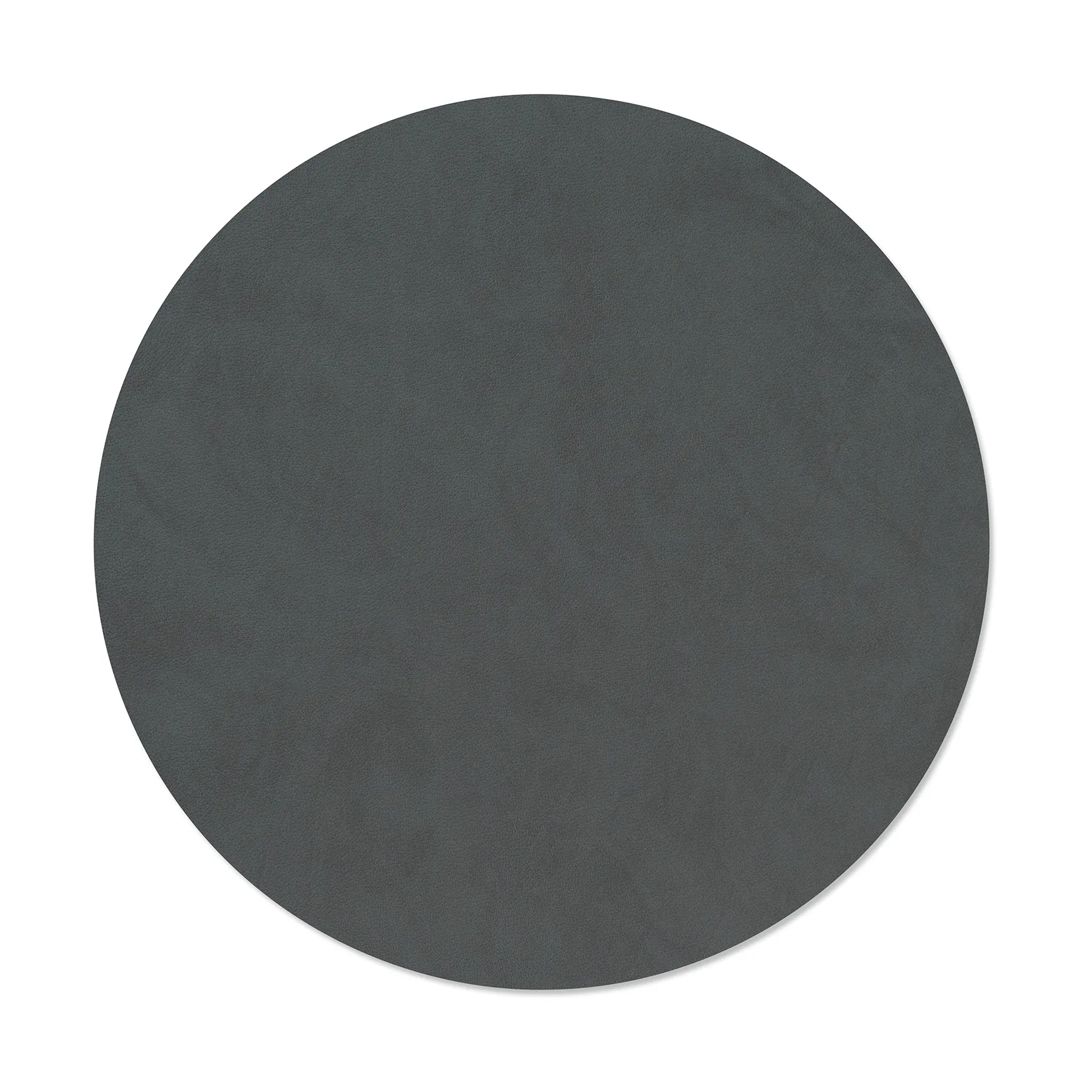 Nupo placemat, Anthracite, circle, L LIND DNA