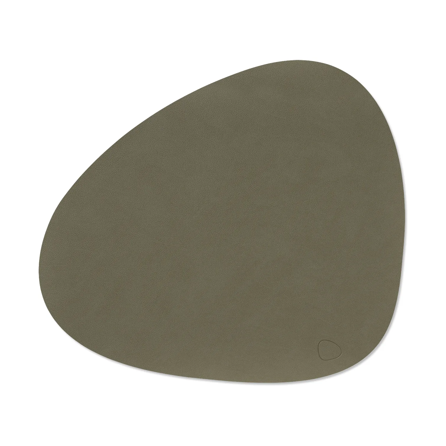 Nupo placemat reversible curve L 1 pc, Army green-nature LIND DNA